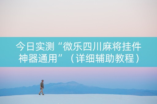 今日实测“微乐四川麻将挂件神器通用”（详细辅助教程）-哔哩哔哩