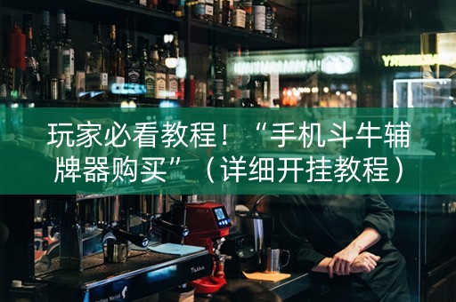 玩家必看教程！“手机斗牛辅牌器购买”（详细开挂教程）-哔哩哔哩