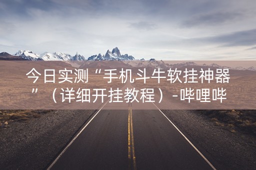 今日实测“手机斗牛软挂神器”（详细开挂教程）-哔哩哔哩