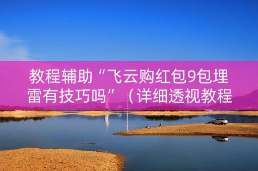教程辅助“飞云购红包9包埋雷有技巧吗”（详细透视教程）-哔哩哔哩