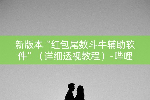 新版本“红包尾数斗牛辅助软件”（详细透视教程）-哔哩哔哩