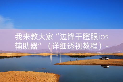 我来教大家“边锋干瞪眼ios辅助器”（详细透视教程）-哔哩哔哩