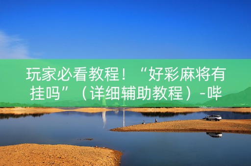 玩家必看教程！“好彩麻将有挂吗”（详细辅助教程）-哔哩哔哩