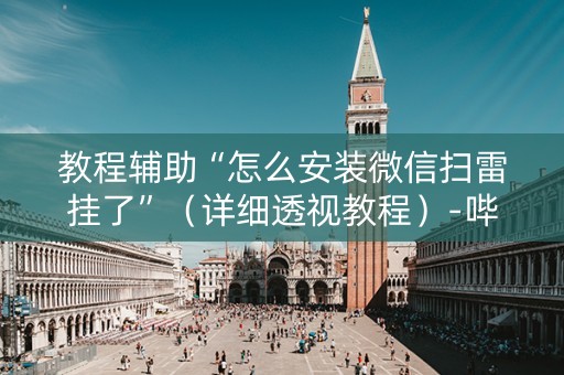教程辅助“怎么安装微信扫雷挂了”（详细透视教程）-哔哩哔哩