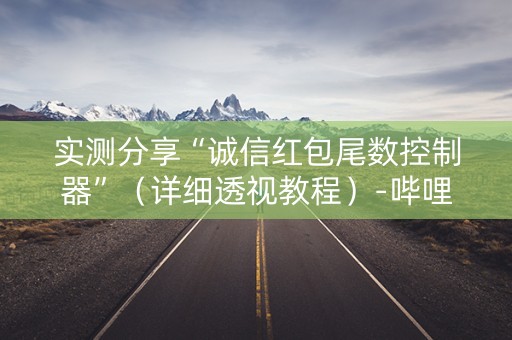 实测分享“诚信红包尾数控制器”（详细透视教程）-哔哩哔哩