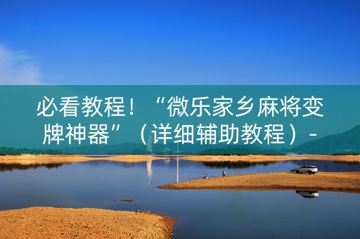 必看教程！“微乐家乡麻将变牌神器”（详细辅助教程）-哔哩哔哩