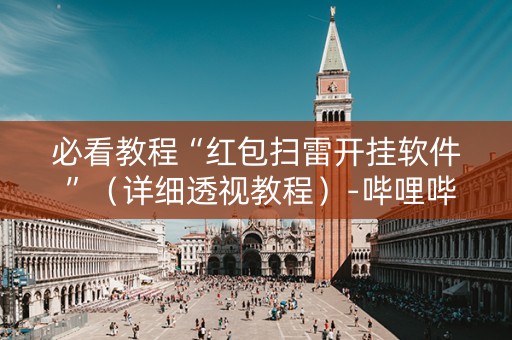 必看教程“红包扫雷开挂软件 ”（详细透视教程）-哔哩哔哩