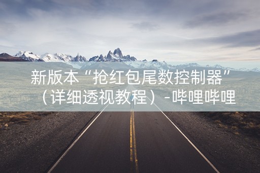 新版本“抢红包尾数控制器”（详细透视教程）-哔哩哔哩