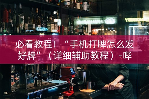 必看教程！“手机打牌怎么发好牌”（详细辅助教程）-哔哩哔哩