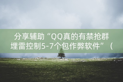 分享辅助“QQ真的有禁抢群埋雷控制5-7个包作弊软件”（详细透视教程）-哔哩哔哩