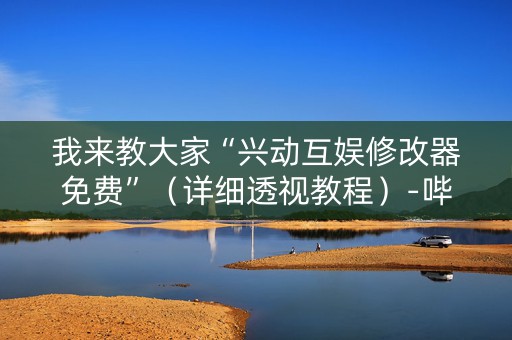 我来教大家“兴动互娱修改器免费”（详细透视教程）-哔哩哔哩