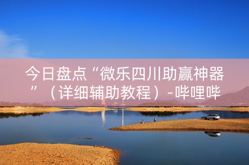 今日盘点“微乐四川助赢神器”（详细辅助教程）-哔哩哔哩