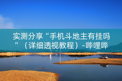 实测分享“手机斗地主有挂吗”（详细透视教程）-哔哩哔哩
