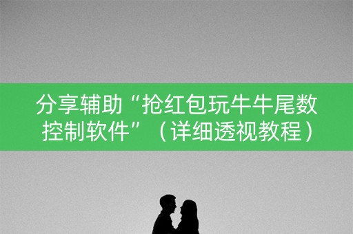 分享辅助“抢红包玩牛牛尾数控制软件”（详细透视教程）-哔哩哔哩