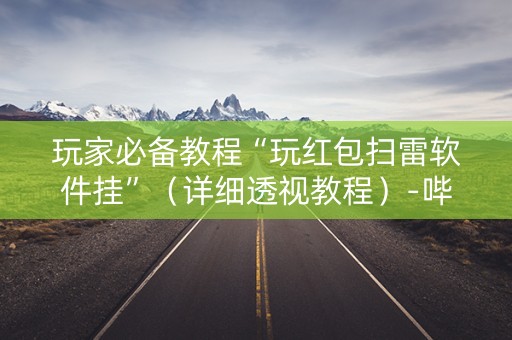 玩家必备教程“玩红包扫雷软件挂”（详细透视教程）-哔哩哔哩