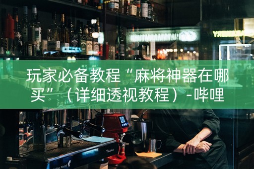 玩家必备教程“麻将神器在哪买”（详细透视教程）-哔哩哔哩