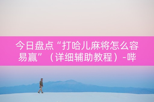 今日盘点“打哈儿麻将怎么容易赢”（详细辅助教程）-哔哩哔哩