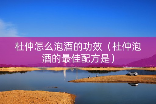 杜仲怎么泡酒的功效（杜仲泡酒的最佳配方是）
