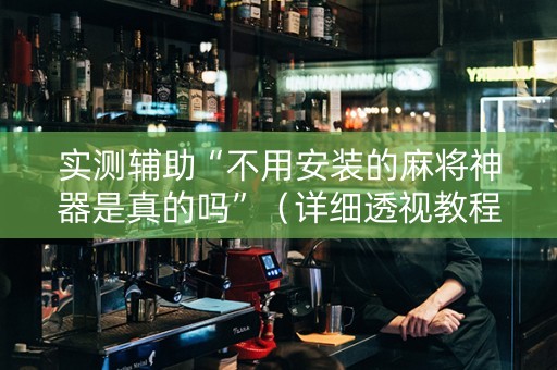 实测辅助“不用安装的麻将神器是真的吗”（详细透视教程）-哔哩哔哩