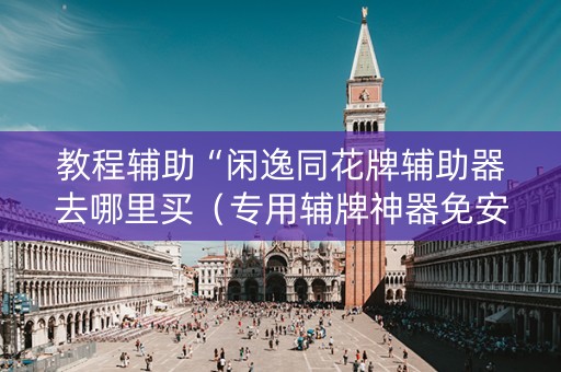 教程辅助“闲逸同花牌辅助器去哪里买（专用辅牌神器免安装）