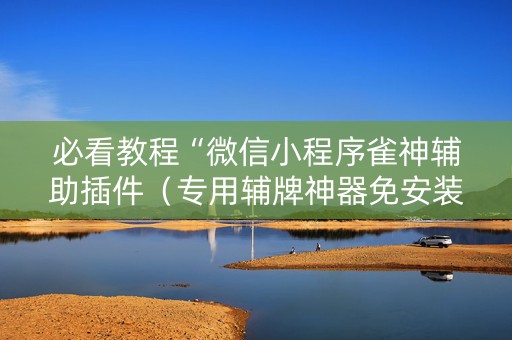 必看教程“微信小程序雀神辅助插件（专用辅牌神器免安装）