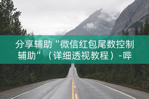 分享辅助“微信红包尾数控制辅助”（详细透视教程）-哔哩哔哩