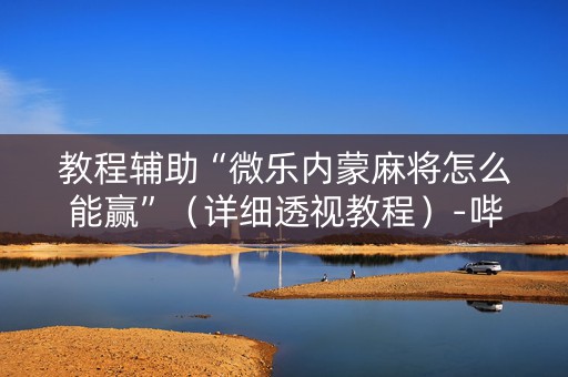 教程辅助“微乐内蒙麻将怎么能赢”（详细透视教程）-哔哩哔哩