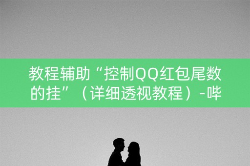 教程辅助“控制QQ红包尾数的挂”（详细透视教程）-哔哩哔哩