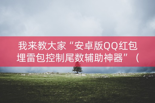 我来教大家“安卓版QQ红包埋雷包控制尾数辅助神器”（详细透视教程）-哔哩哔哩