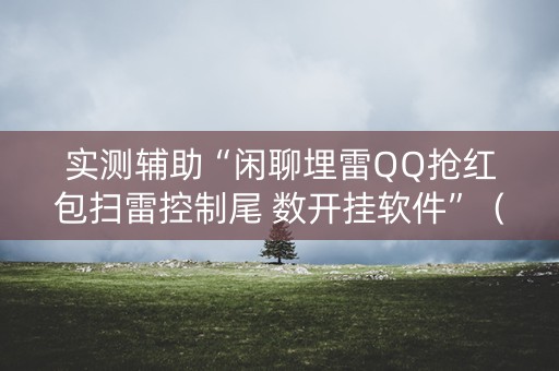 实测辅助“闲聊埋雷QQ抢红包扫雷控制尾 数开挂软件”（详细透视教程）-哔哩哔哩