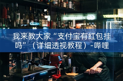 我来教大家“支付宝有红包挂吗”（详细透视教程）-哔哩哔哩