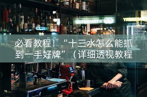必看教程！“十三水怎么能抓到一手好牌”（详细透视教程）-哔哩哔哩