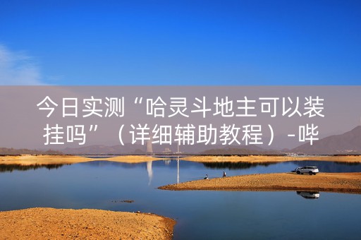 今日实测“哈灵斗地主可以装挂吗”（详细辅助教程）-哔哩哔哩