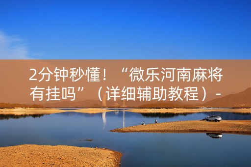 2分钟秒懂！“微乐河南麻将有挂吗”（详细辅助教程）-哔哩哔哩