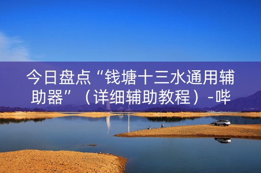 今日盘点“钱塘十三水通用辅助器”（详细辅助教程）-哔哩哔哩
