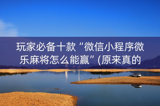 玩家必备十款“微信小程序微乐麻将怎么能赢”(原来真的有挂)-知乎