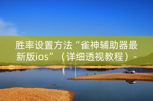 胜率设置方法“雀神辅助器最新版ios”（详细透视教程）-哔哩哔哩