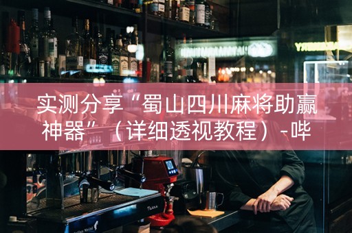 实测分享“蜀山四川麻将助赢神器”（详细透视教程）-哔哩哔哩