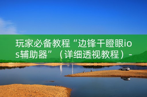 玩家必备教程“边锋干瞪眼ios辅助器”（详细透视教程）-哔哩哔哩