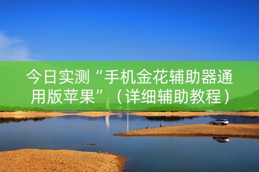 今日实测“手机金花辅助器通用版苹果”（详细辅助教程）-哔哩哔哩