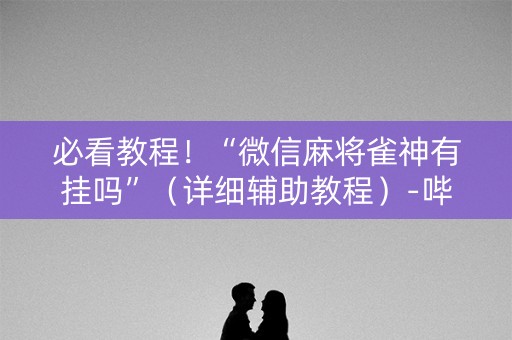 必看教程！“微信麻将雀神有挂吗”（详细辅助教程）-哔哩哔哩