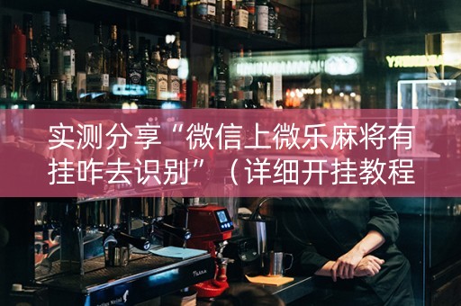 实测分享“微信上微乐麻将有挂咋去识别”（详细开挂教程）-哔哩哔哩