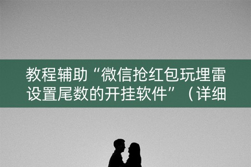 教程辅助“微信抢红包玩埋雷设置尾数的开挂软件”（详细透视教程）-哔哩哔哩