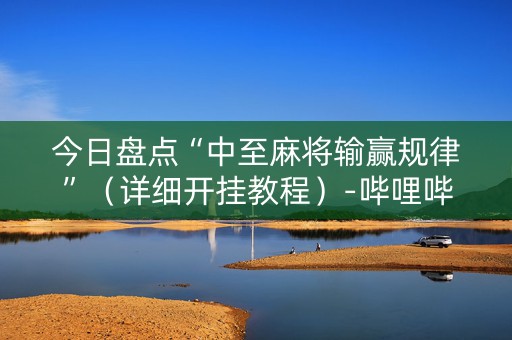 今日盘点“中至麻将输赢规律”（详细开挂教程）-哔哩哔哩