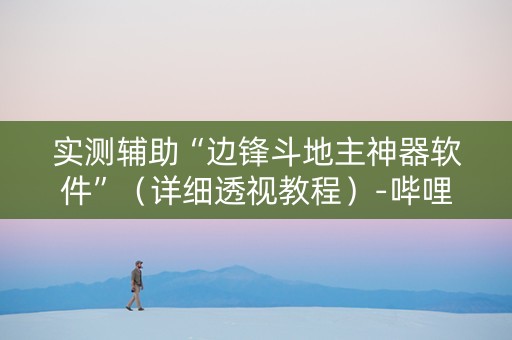 实测辅助“边锋斗地主神器软件”（详细透视教程）-哔哩哔哩