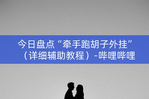 今日盘点“牵手跑胡子外挂”（详细辅助教程）-哔哩哔哩