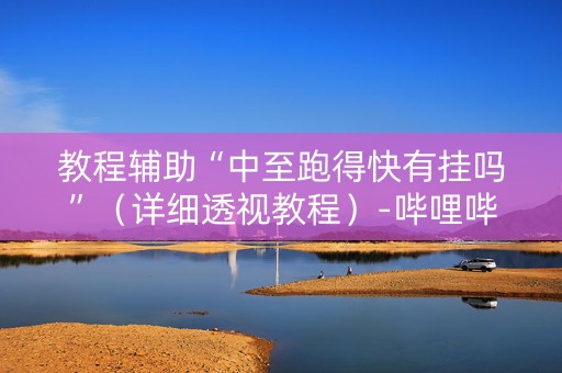 教程辅助“中至跑得快有挂吗”（详细透视教程）-哔哩哔哩