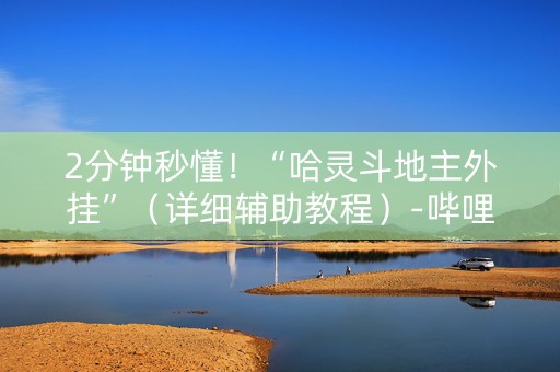 2分钟秒懂！“哈灵斗地主外挂”（详细辅助教程）-哔哩哔哩