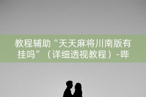 教程辅助“天天麻将川南版有挂吗”（详细透视教程）-哔哩哔哩