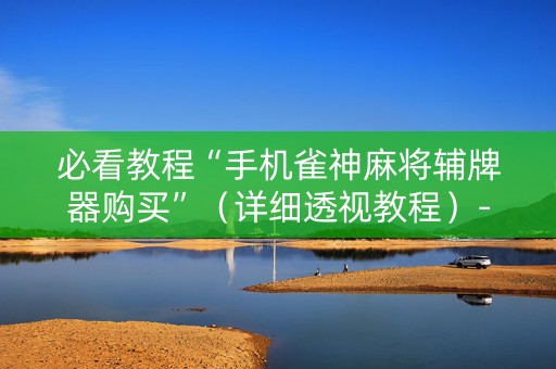 必看教程“手机雀神麻将辅牌器购买”（详细透视教程）-哔哩哔哩